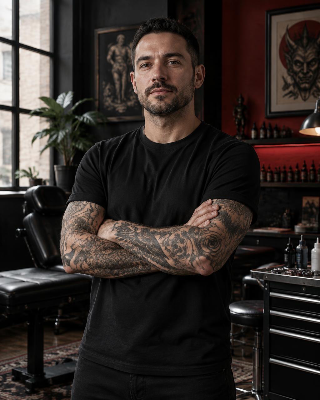 Elias Noir, tattoo artist