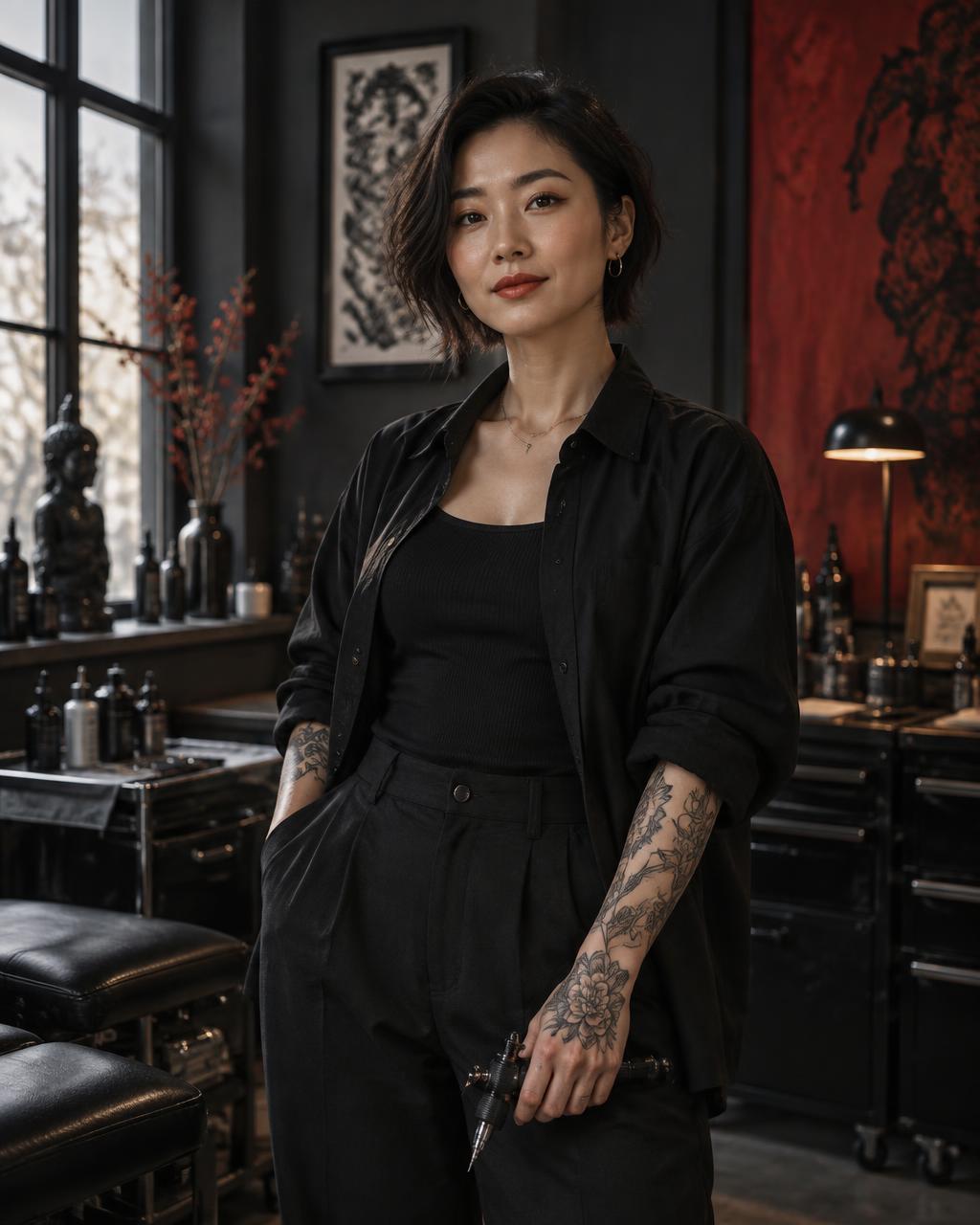 Sora Vale, tattoo artist