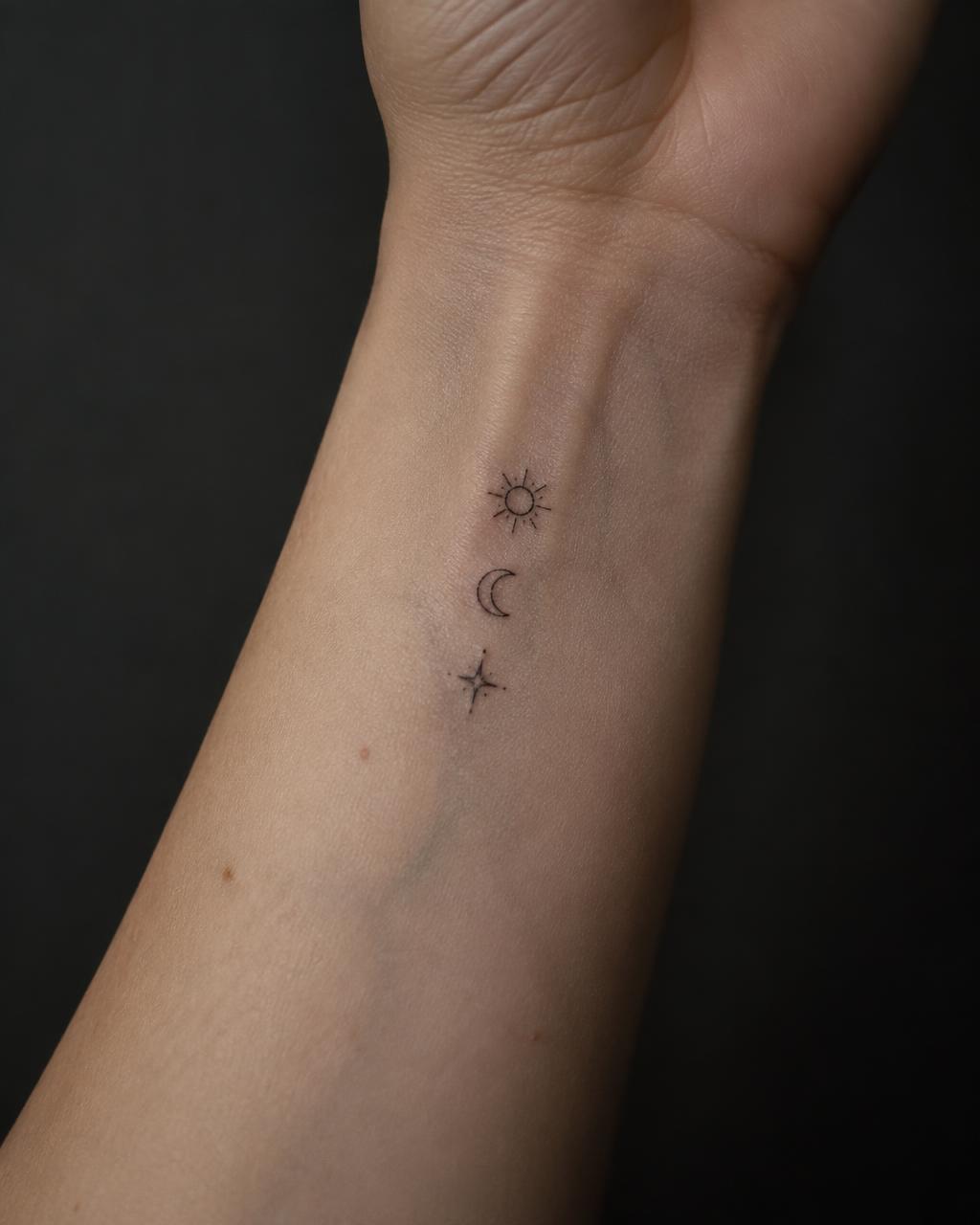 Minimalism tattoo by Sora Vale