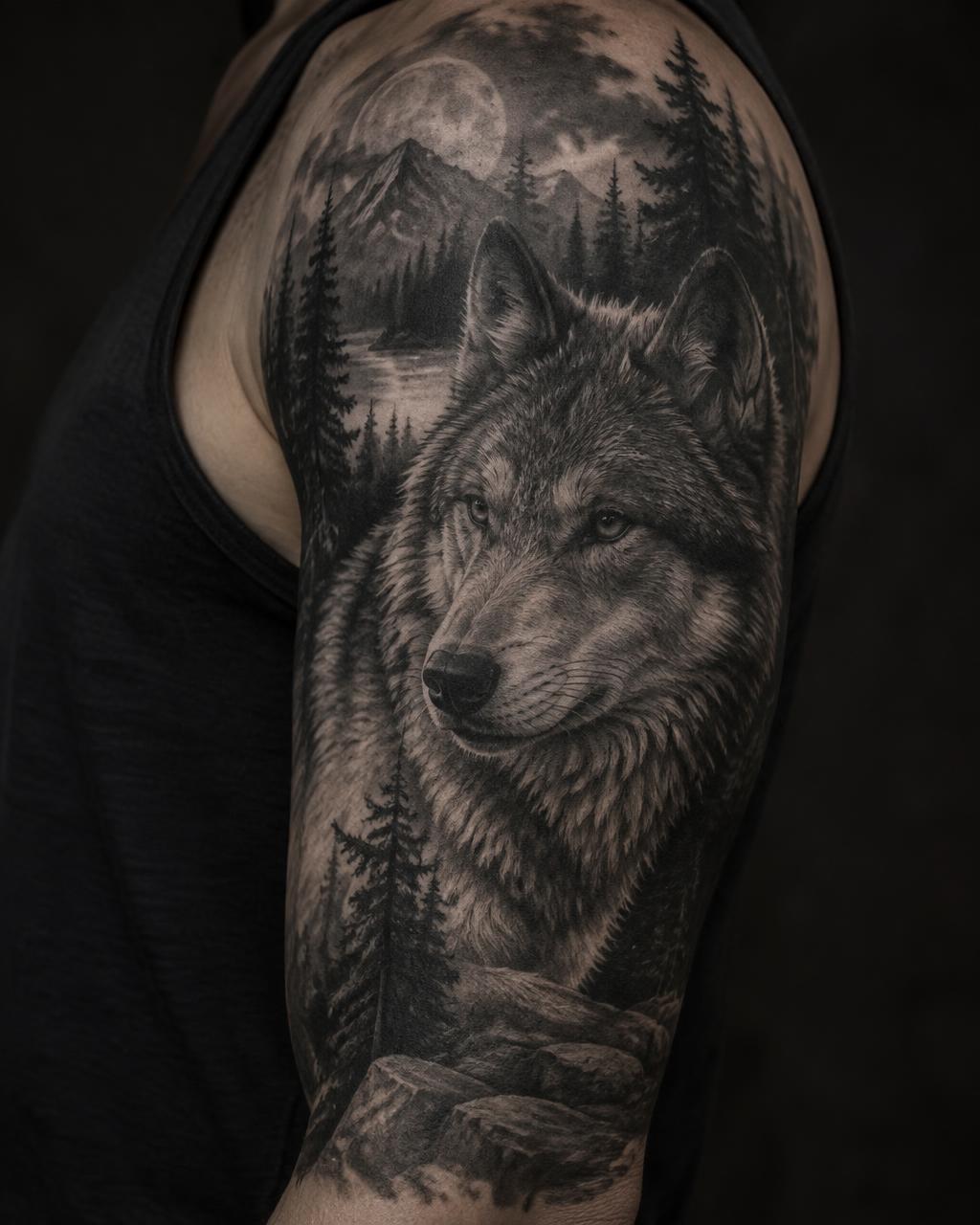 Realism tattoo by Mara Voss